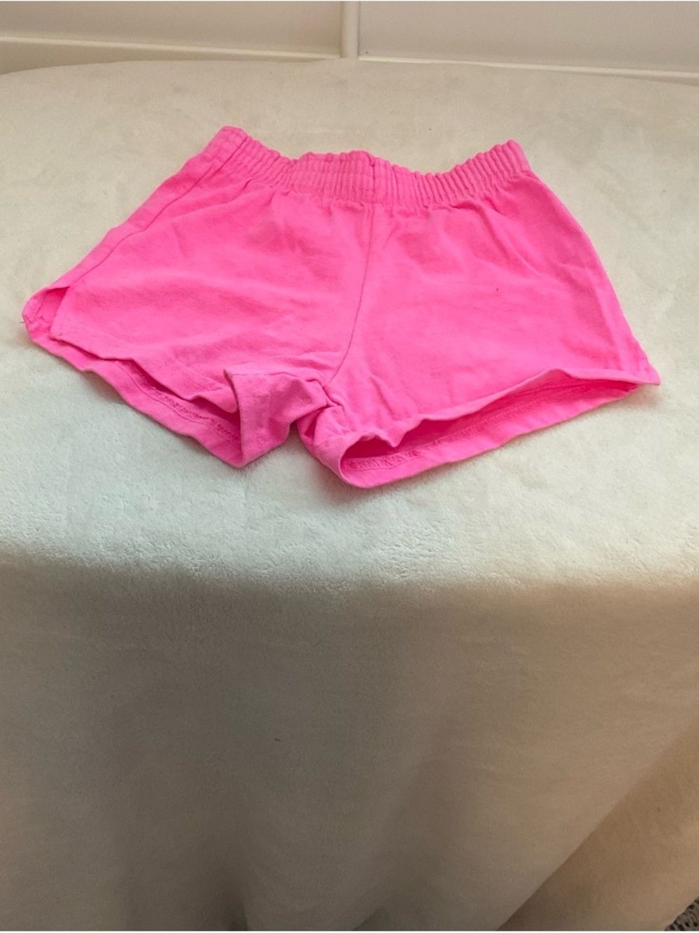 Soffe Hot Pink Athletic Pull-On Shorts